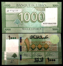 Load image into Gallery viewer, Lebanon 1000 Livres 2016 Banknote World Paper Money UNC Currency Bill Note