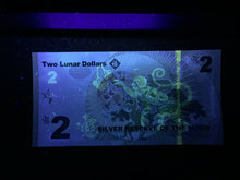 Load image into Gallery viewer, Australia 2 Lunar Dollars Silver Reserve 2016 World Paper Money UNC Currency - Collectors Couch