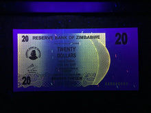 Load image into Gallery viewer, Zimbabwe 20 DOLLARS 2006 Banknote World Paper Money Currency UNC
