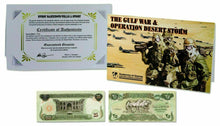 Load image into Gallery viewer, Iraq The Gulf War 25 Dinar - US-Led Coalition That repulsed Saddam In 1991