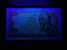 Load image into Gallery viewer, Spain 100 Pesetas 1970 Banknote World Paper Money UNC Collectors Bill - Collectors Couch
