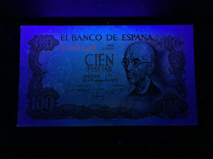 Spain 100 Pesetas 1970 Banknote World Paper Money UNC Collectors Bill