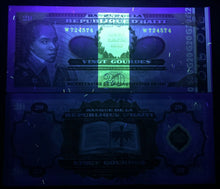 Load image into Gallery viewer, Haiti 20 Gourdes 2001 Banknote World Paper Money UNC Currency Bill Note - Collectors Couch