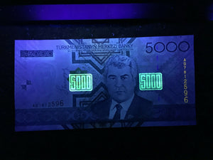 Turkmenistan 5000 Manat 2005 Banknote World Paper Money UNC Currency Bill Note