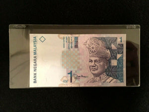 MALAYSIA 1 RINGGIT Crown Prince Year 2000 Banknote World Paper Money UNC Bill
