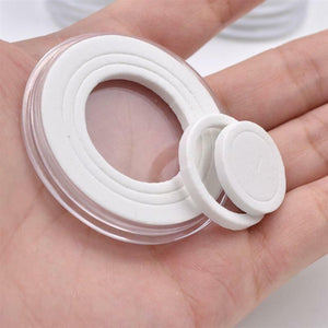20 Air Tight Coin Capsule Holders with Adjustable Rings For Coins 20mm - 40mm - Collectors Couch