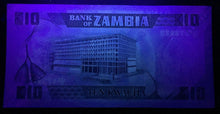 Load image into Gallery viewer, Zambia 10 Kwacha Banknote World Paper Money UNC Currency Bill Note - Collectors Couch