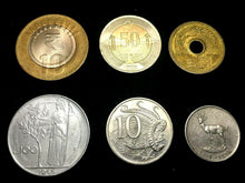 Load image into Gallery viewer, World Coin Lot - Australia, Japan, UAE,  Italy, India, Turkey Plus 2 Bonus Bills - Collectors Couch