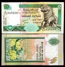 Load image into Gallery viewer, Sri Lanka 10 Rupees 2005 Banknote World Paper Money UNC Currency Bill Note - Collectors Couch