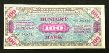 Load image into Gallery viewer, Germany 1944 WWII Allied Occupation Military Currency 100 Mark Banknote - S-973