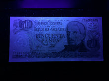 Load image into Gallery viewer, Argentina 50 Pesos 1976-78 Banknote World Paper Money UNC Currency Bill Note - Collectors Couch