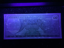 Load image into Gallery viewer, Suriname 100 Gulden 1985 Banknote World Paper Money UNC Currency - Collectors Couch