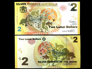 Australia Paper Money $2 Bill Brand New 2016 Jan 1 Issued - One Bill