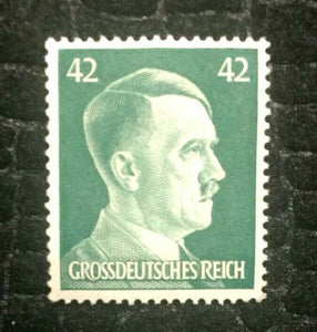 Rare Old Authentic WWII German Unused Stamp - 42K - Collectors Couch