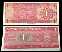 Load image into Gallery viewer, Netherlands Antilles 1 Gulden 1970 Banknote World Paper Money UNC Currency