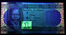 Load image into Gallery viewer, South Sudan 1 Pound 2011 Banknote World Paper Money UNC Currency Bill Note - Collectors Couch