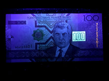 Load image into Gallery viewer, Turkmenistan 100 Manat 2005 Banknote World Paper Money UNC Currency Bill Note - Collectors Couch
