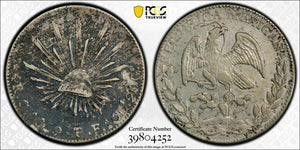 1859-GoPF Mexico 4 Reales PCGS XF Details - Rare Historical Artifact - Collectors Couch