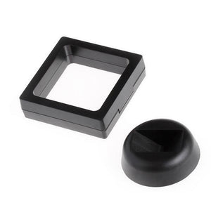 Floating Magic 3D Frame - Hold Coin or Any Other Similar Item - Black Frame - Collectors Couch