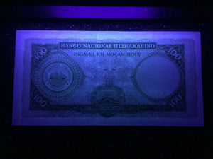 Mozambique 100 Escudos 1961 Large Banknote World Paper Money UNC Bill Note