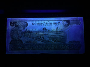 Cambodia 500 Riels 1973 Banknote World Paper Money UNC Currency Bill Note