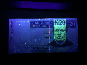 MALAWI 20 KWACHA Year 2009 Banknote World Paper Money UNC Currency Bill Note