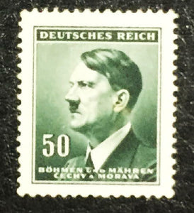 Rare WW2 German 10 Reichspfennig Coin and Unused Stamp Historical WW2 Authentic