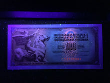 Load image into Gallery viewer, Yugoslavia 100 Dinara 1986 Banknote World Paper Money UNC Currency Bill