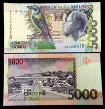 Load image into Gallery viewer, SAINT THOMAS - SAO TOME 5000 Banknote World Paper Money UNC Currency Bill Note - Collectors Couch