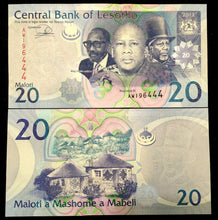 Load image into Gallery viewer, Lesotho 20 Maloti 2013 Banknote World Paper Money UNC Currency Bill Note