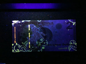 Australia 2 Lunar Dollars Silver Reserve 2015 World Paper Money UNC Currency