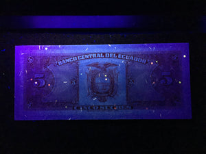 Ecuador 5 Sucres 1988 Banknote World Paper Money UNC Currency