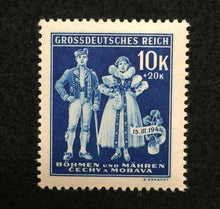 Load image into Gallery viewer, German Rare WW2 20 Mark Bill &amp; German 50 Pf Coin with UNC Stamps