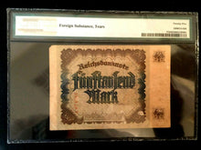 Load image into Gallery viewer, Rarest Historical 5000 German Marks 16/09/1922 - Uncirculated PMG Certified
