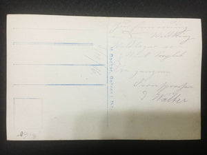 Antique WW1 Very Rare Postcard 1916 Army Regiment Group Bunker Picture - WW1 Era - Collectors Couch
