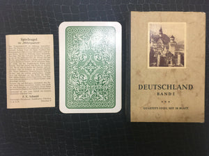 Authentic Antique Very Rare Old German Complete Card Set of 36 Cards in Box