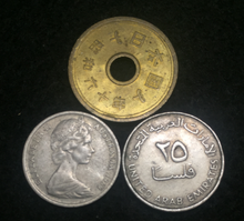 Load image into Gallery viewer, World Coin Lot - Australia, Japan, United Arab Emirates Plus A Bonus UNC Bill