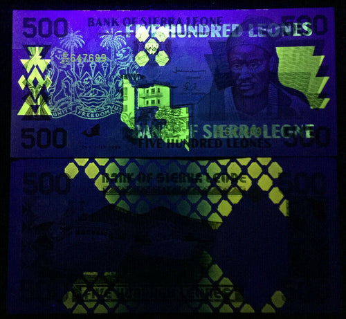 Sierra Leone Africa 500 Leones 1998 Banknote World Paper Money UNC Currency Bill - Collectors Couch