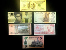 Load image into Gallery viewer, Uncirculated Lot of Egypt, Nigeria, Indonesia, Vietnam, Mangolia Bills &amp; Bonus