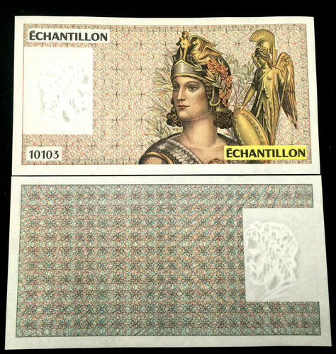 France PTEST10103 ENCHATILLON Banknote World Paper Money UNC Currency Bill Note - Collectors Couch