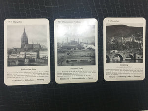 Authentic Antique Very Rare Old German Complete Card Set of 36 Cards in Box - Collectors Couch
