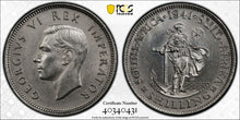 Load image into Gallery viewer, South Africa Silver Shilling 1941 PCGS UNC - Collectors Couch
