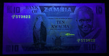 Load image into Gallery viewer, Zambia 10 Kwacha Banknote World Paper Money UNC Currency Bill Note - Collectors Couch