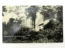 Load image into Gallery viewer, Antique WW1 Rare Postcard - Monster Of Steel in Action France - Historical - Collectors Couch