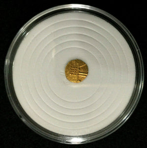 1881 India Travancore Gold Viraraya Fanam XF - A Rare Historical Artifcat - Collectors Couch