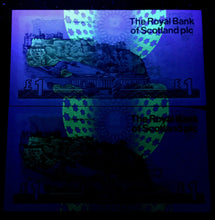 Load image into Gallery viewer, Scotland Royal Bank 1 Pound 2001 Banknote World Paper Money UNC Currency Bill - Collectors Couch