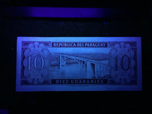 Load image into Gallery viewer, Paraguay 10 Guaranies 1952 banknote World Paper Money UNC Currency Bill