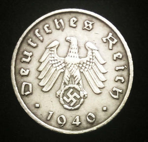 Rarest WWII German 1 Cent Coin Military Army War Collection Rarest WWII German 1 Cent Coin Military Army War Collection