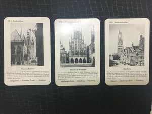 Authentic Antique Very Rare Old German Complete Card Set of 36 Cards in Box - Collectors Couch