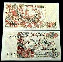 Load image into Gallery viewer, Algeria 200 Dinars 1992 Banknote World Paper Money UNC Currency Bill Note - Collectors Couch
